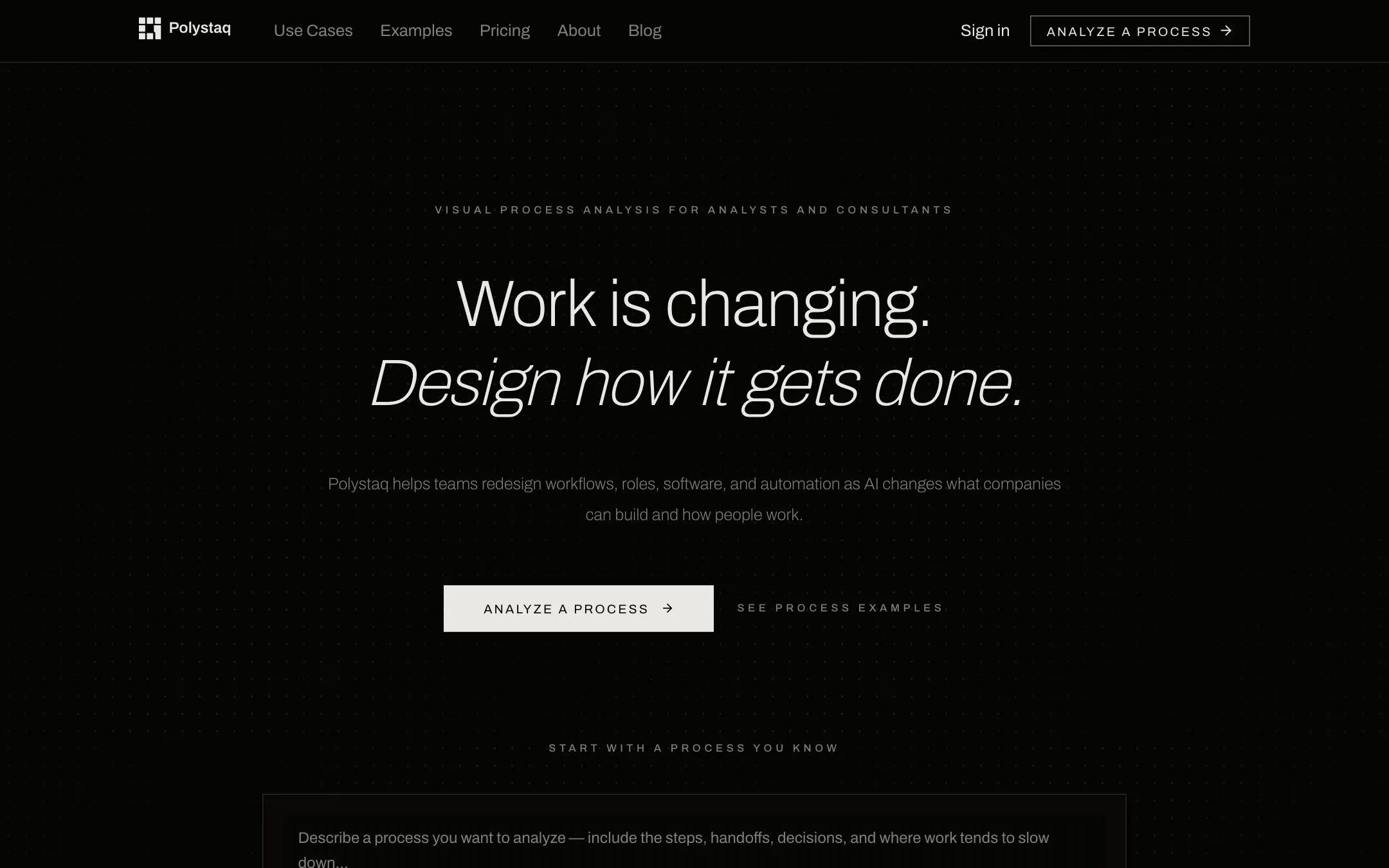 PolyStaq website